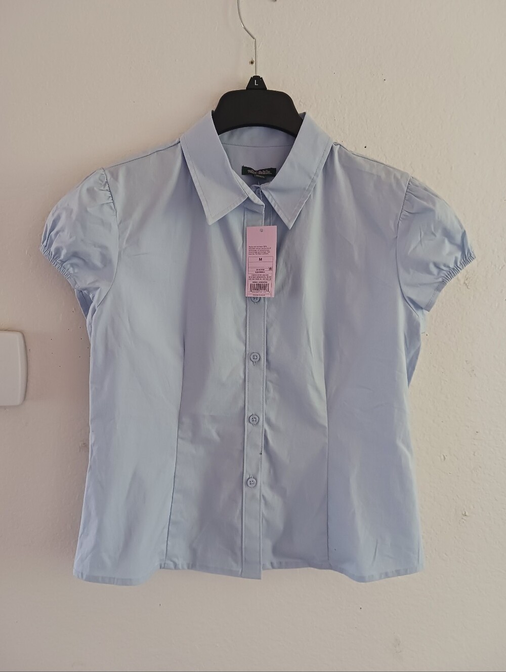 Wild Fable Short Cap Sleeve Collared Shirt